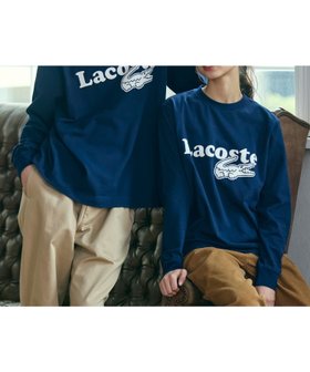 【ラコステ/LACOSTE】の【オンライン限定】LACOSTE 鹿の子オーバーサイズプリント ロングスリーブTシャツ 人気、トレンドファッション・服の通販 founy(ファニー) ファッション Fashion レディースファッション Fashion for Women トップス・カットソー Cut & Sew Tops シャツ・ブラウス・オフィスカジュアル Elegant Blouses & Button-Ups ロングTシャツ・Tシャツ Longline T-Shirts & Tees インナー Innerwear クラシック Classic, Timeless Style クール Cool, Chic 鹿の子 Piqué, Kanoko Fabric スマート Smart, Elegant スリーブ Sleeve, Long Sleeve / Short Sleeve センター Center, Center Line フィット Fit, Slim Fit フレア Flare, Flared フロント Front, Front Design プリント Print, Printed Pattern ミックス Mix, Mixed Style リラックス Relax, Relaxed Fit ロング Long, Long-Length おすすめ Recommended / Our Picks |ID:prp329100004790534