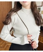 【モーメントプラス/moment+ / MEN】の12G ボトルネックラメニットプルオーバー アイボリー|ID: prp329100004790594 ipo3291000000034762534