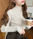 【モーメントプラス/moment+ / MEN】の12G ボトルネックラメニットプルオーバー ナチュラル|ID: prp329100004790594 ipo3291000000034762537