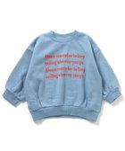 【エフオー オンラインストア/F.O.Online Store / KIDS】のあったかロゴバリエーショントレーナー サックス|ID: prp329100004790634 ipo3291000000034762711