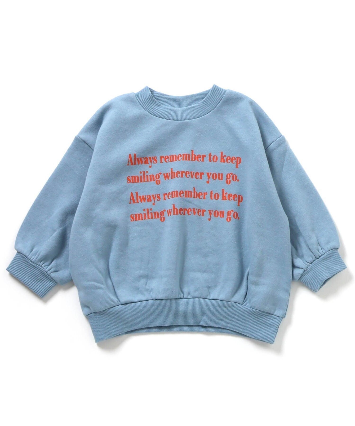 【エフオー オンラインストア/F.O.Online Store / KIDS】のあったかロゴバリエーショントレーナー インテリア・キッズ・メンズ・レディースファッション・服の通販 founy(ファニー) ファッション Fashion キッズファッション Fashion for Kids カラフル Colorful Design トレーナー Sweatshirt, Trainer 冬 Winter / This Winter 楽ちん Easy Fit, Comfortable サックス|ID: prp329100004790634 ipo3291000000034762711