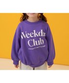 【エフオー オンラインストア/F.O.Online Store / KIDS】のあったかロゴバリエーショントレーナー パープル|ID: prp329100004790634 ipo3291000000035139578