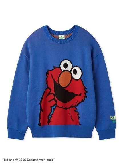 【その他のブランド/Other】の【OUR KIND OF HOLIDAY】ニットプルオーバー インテリア・キッズ・メンズ・レディースファッション・服の通販 founy(ファニー) 　ファッション　Fashion　レディースファッション　Fashion for Women　トップス・カットソー　Cut & Sew Tops　ニット　Knit Tops & Sweaters　カジュアルプルオーバー・ニットトップス　Pullovers & Knit Tops / Casual Pullovers　おすすめ　Recommended / Our Picks　キャラクター　Character, Licensed Characters　スマート　Smart, Elegant　ビビッド　Vivid, Bright Tone　BLU[086]|ID: prp329100004790636 ipo3291000000034813701