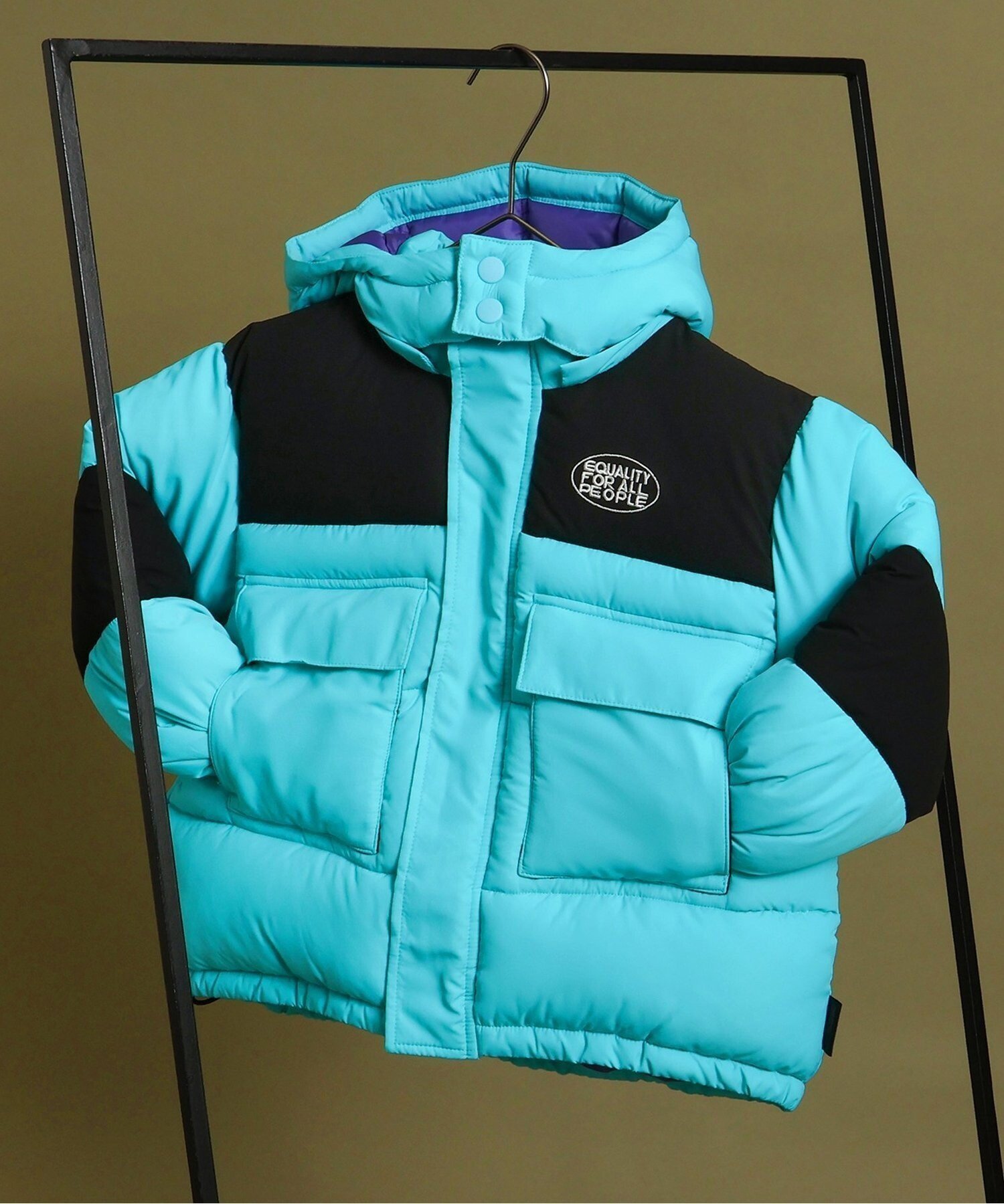 【エフオー オンラインストア/F.O.Online Store / KIDS】の【いつでもあったか機能綿】エバーウォームジャケット インテリア・キッズ・メンズ・レディースファッション・服の通販 founy(ファニー) ファッション Fashion キッズファッション Fashion for Kids アウター Coat Outerwear /Kids アウトドア Outdoor Clothing ジャケット Jacket, Outerwear スポーツ Sports, Activewear フロント Front, Front Design ポケット Pocket, Pocket Detail ワンポイント One Point, Statement Accent 冬 Winter / This Winter 防寒 Cold Protection, Winter-Ready エメラルドグリーン|ID: prp329100004790638 ipo3291000000034762728