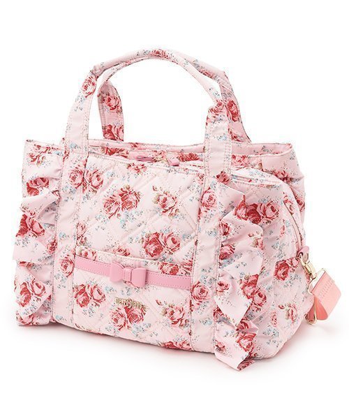 【ナルミヤ オンライン/NARUMIYA ONELINE / KIDS】の【Cath Kidston】マザーズバッグ ショルダー付 インテリア・キッズ・メンズ・レディースファッション・服の通販 founy(ファニー) 　ファッション　Fashion　キッズファッション　Fashion for Kids　春　Spring　コレクション　Collection, Seasonal Line　軽量　Lightweight, Ultra Light　ショルダー　Shoulder, Shoulder Strap　チェリー　Cherry, Cherry Pattern　手描き　Hand-Drawn, Illustrated　フラワー　Flower, Floral　ポーチ　Pouch, Small Case　S/S・春夏　SS, Spring/Summer, Warm Season　再入荷　Restock / Back in Stock　夏　Summer　旅行　Travel　ライト ピンク|ID: prp329100004790646 ipo3291000000035063835