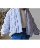 【ナルミヤ オンライン/NARUMIYA ONELINE / KIDS】の【リンク/洗える】刺しゅう中綿ジャケット ブルー グレー|ID: prp329100004790652 ipo3291000000035065755