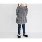 【ブランシェス/branshes / KIDS】のアソートボアワンピース 人気、トレンドファッション・服の通販 founy(ファニー) ファッション Fashion キッズファッション Fashion for Kids ワンピース Dresses ポケット Pocket, Pocket Detail 人気 Popular, Best Seller thumbnail チャコールグレー|ID: prp329100004790670 ipo3291000000034867513