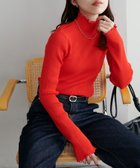 【ディスコート/Discoat】の【WEB限定】ハイネックメローリブニット 人気、トレンドファッション・服の通販 founy(ファニー) ファッション Fashion レディースファッション Fashion for Women トップス・カットソー Cut & Sew Tops ニット Knit Tops & Sweaters インナー Innerwear ジャケット Jacket, Outerwear デニム Denim, Jeans Material フィット Fit, Slim Fit おすすめ Recommended / Our Picks thumbnail レッド|ID: prp329100004790678 ipo3291000000034894898