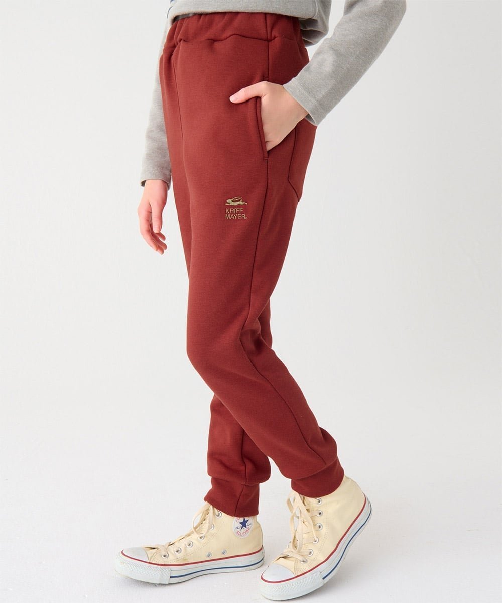 【クリフメイヤー キッズ/KRIFF MAYER / KIDS】の裏シャギーアタタカ裾リブパンツ インテリア・キッズ・メンズ・レディースファッション・服の通販 founy(ファニー) 　ファッション　Fashion　キッズファッション　Fashion for Kids　ボトムス　Bottoms　おすすめ　Recommended / Our Picks　スタイリッシュ　Stylish, Fashionable　ベーシック　Basic, Essential　リラックス　Relax, Relaxed Fit　BRICK|ID: prp329100004790691 ipo3291000000035176328