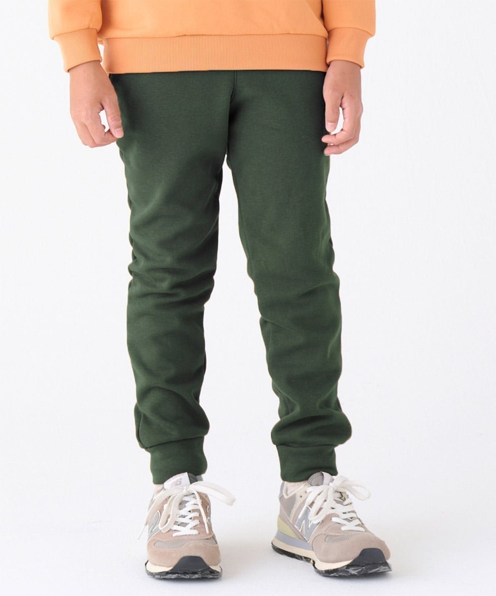 【クリフメイヤー キッズ/KRIFF MAYER / KIDS】の裏シャギーアタタカ裾リブパンツ インテリア・キッズ・メンズ・レディースファッション・服の通販 founy(ファニー) 　ファッション　Fashion　キッズファッション　Fashion for Kids　ボトムス　Bottoms　おすすめ　Recommended / Our Picks　スタイリッシュ　Stylish, Fashionable　ベーシック　Basic, Essential　リラックス　Relax, Relaxed Fit　D/GREEN|ID: prp329100004790691 ipo3291000000035176334