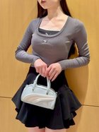 【スナイデル/SNIDEL】の【SNIDEL×PUMA】レイヤードカットソー 人気、トレンドファッション・服の通販 founy(ファニー) ファッション Fashion レディースファッション Fashion for Women トップス・カットソー Cut & Sew Tops カットソー・ベーシックTシャツ Cut-and-Sewn Tops / Stretch Tees & Basics インナー Innerwear ウェーブ Wavy Pattern カットソー Cut and Sewn Top コレクション Collection, Seasonal Line ストレッチ Stretch, Stretchy Fabric ストレート Straight, Straight Cut スペシャル Special, Limited Edition スポーツ Sports, Activewear スポーティ Sporty, Casual Athletic スマート Smart, Elegant デコルテ Décolleté, Neckline フィット Fit, Slim Fit フロント Front, Front Design ヨガ Yoga, Yoga Wear ラップ Wrap, Wrap Design ワーク Workwear, Utility Style おすすめ Recommended / Our Picks thumbnail GRY[006]|ID: prp329100004790695 ipo3291000000035217622