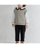 【モイモルン/moimoln / KIDS】の【セットアップ】レオジャガード長袖トップス ロングパンツ ブラック|ID: prp329100004790712 ipo3291000000034763083