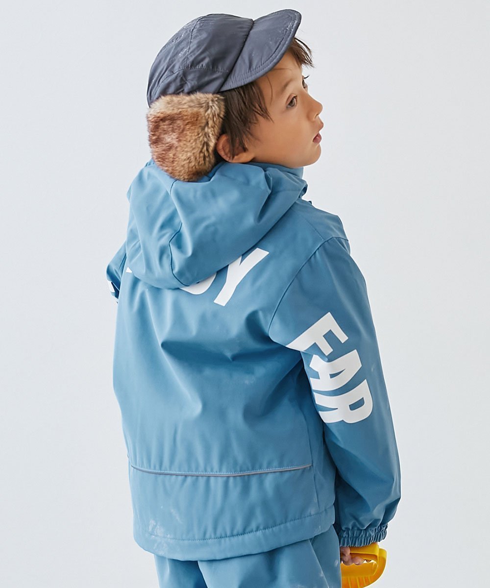 【デビロック/devirock / KIDS】の撥水 耐水圧(5000mm以上) 普段着としても使える 中綿スノージャケット 25AW インテリア・キッズ・メンズ・レディースファッション・服の通販 founy(ファニー) 　ファッション　Fashion　キッズファッション　Fashion for Kids　コーティング　Coating, Coated Finish　ドローコード　Drawcord, Drawstring Cord　ピーチ　Peach, Soft Touch　おすすめ　Recommended / Our Picks　2025年　2025　2025-2026秋冬・A/W　Autumn/Winter 2025–26 AW25–26　スカイブルー|ID: prp329100004790719 ipo3291000000034763108
