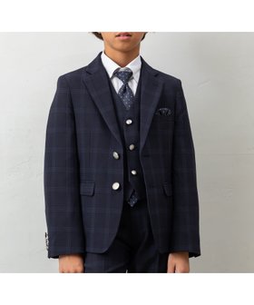 【ローブ/ROBE / KIDS】のフォーマルスーツ 卒業スーツ 6点セット ジュニアスーツ 人気、トレンドファッション・服の通販 founy(ファニー) ファッション Fashion キッズファッション Fashion for Kids シルバー Silver, Metallic Silver ジャケット Jacket, Outerwear スーツ Suit, Formalwear セットアップ Set-Up, Coordinated Outfit チェック Check, Plaid, Tartan フォーマル Formal, Dressy フラワー Flower, Floral ベスト Vest, Waistcoat ポケット Pocket, Pocket Detail ループ Loop, Loop Knit エレガント 上品 Elegant 卒業式 Graduation Ceremony 結婚式 Wedding |ID:prp329100004790724