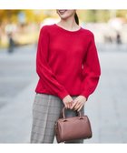 【アー ヴェー ヴェー/a.v.v】の【洗える】求心風モックネックニット【新色追加】 レッド|ID: prp329100004790772 ipo3291000000035228303