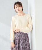 【アー ヴェー ヴェー/a.v.v】の【洗える】求心風モックネックニット【新色追加】 アイボリー|ID: prp329100004790772 ipo3291000000035228305