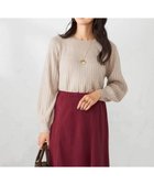 【アー ヴェー ヴェー/a.v.v】の【洗える】求心風モックネックニット【新色追加】 グレージュ|ID: prp329100004790772 ipo3291000000035228307