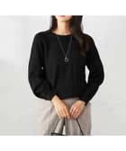 【アー ヴェー ヴェー/a.v.v】の【洗える】求心風モックネックニット【新色追加】 ブラック|ID: prp329100004790772 ipo3291000000035228308