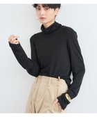 【バンヤードストーム/BARNYARDSTORM】のライトカットタートルプルオーバー / ハンドウォッシャブル 人気、トレンドファッション・服の通販 founy(ファニー) ファッション Fashion レディースファッション Fashion for Women トップス・カットソー Cut & Sew Tops カジュアルプルオーバー・ニットトップス Pullovers & Knit Tops / Casual Pullovers インナー Innerwear スウェット / スエット Sweatshirt, Sweatwear タートルネック Turtleneck, High Neck フィット Fit, Slim Fit ベスト Vest, Waistcoat A/W・秋冬 Autumn/Winter thumbnail ブラック19|ID: prp329100004790773 ipo3291000000035051198