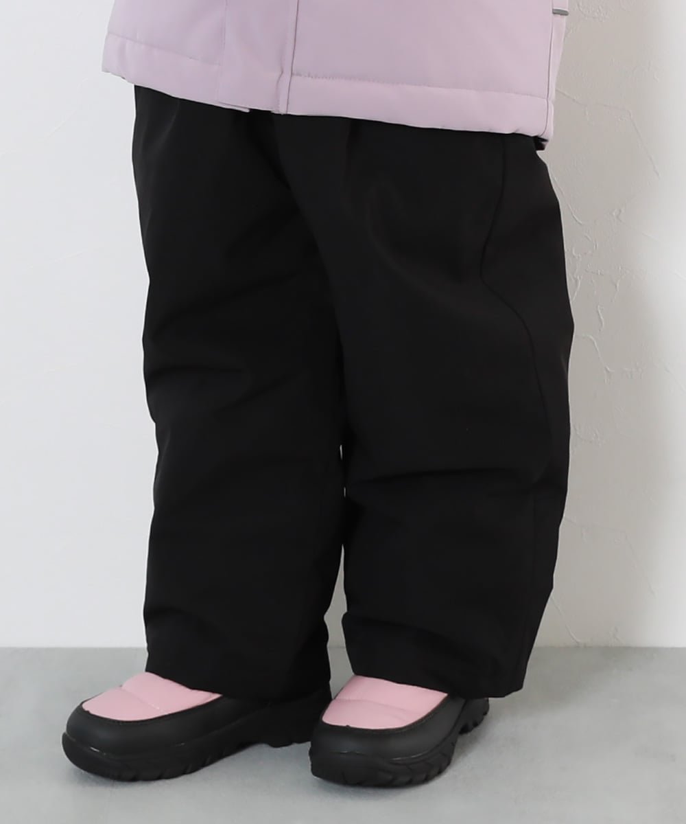 【デビロック/devirock / KIDS】の撥水 耐水圧(5000mm以上) 普段着としても使える 中綿スノーパンツ ロングパンツ 25AW インテリア・キッズ・メンズ・レディースファッション・服の通販 founy(ファニー) ファッション Fashion キッズファッション Fashion for Kids ボトムス Bottoms コーティング Coating, Coated Finish ピーチ Peach, Soft Touch フラップ Flap, Flap Pocket ポケット Pocket, Pocket Detail ループ Loop, Loop Knit ロング Long, Long-Length おすすめ Recommended / Our Picks 2025年 2025 2025-2026秋冬・A/W Autumn/Winter 2025–26 AW25–26 ブラック|ID: prp329100004790793 ipo3291000000034763416