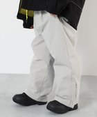 【デビロック/devirock / KIDS】の撥水 耐水圧(5000mm以上) 普段着としても使える 中綿スノーパンツ ロングパンツ 25AW Lグレー|ID: prp329100004790793 ipo3291000000034763423