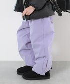 【デビロック/devirock / KIDS】の撥水 耐水圧(5000mm以上) 普段着としても使える 中綿スノーパンツ ロングパンツ 25AW Sバイオレット|ID: prp329100004790793 ipo3291000000035138543