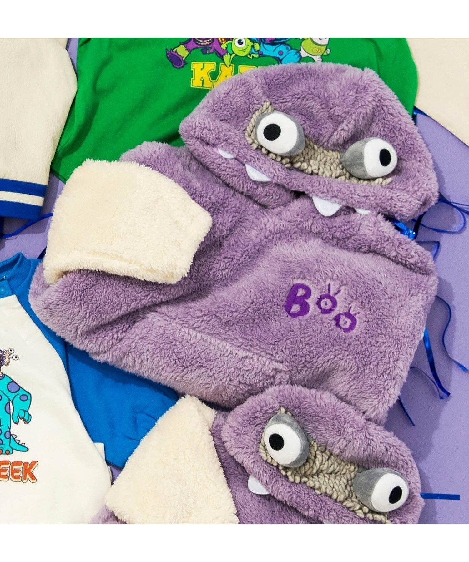 【エフオー オンラインストア/F.O.Online Store / KIDS】のWEB限定 【リンク】ディズニーキャラクター 「ブー」/パーカー 人気、トレンドファッション・服の通販 founy(ファニー) ファッション Fashion キッズファッション Fashion for Kids イラスト Illustration キャラクター Character, Licensed Characters コレクション Collection, Seasonal Line パーカー Hoodie, Parka other-1|ID: prp329100004790802 ipo3291000000034763458