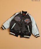 【エフオー オンラインストア/F.O.Online Store / KIDS】の【ゴジラ】 蓄光刺繍リバーシブルスカジャン ブラック|ID: prp329100004790809 ipo3291000000034763487