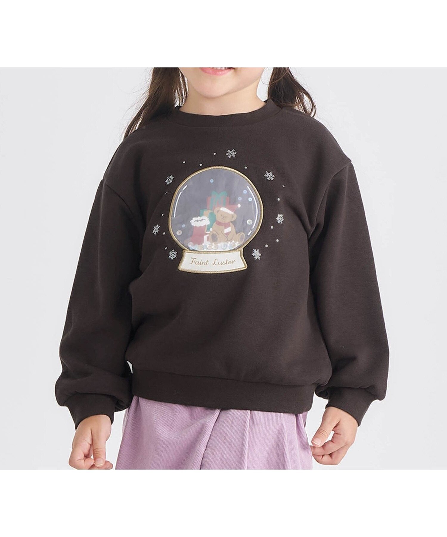 【エフオー オンラインストア/F.O.Online Store / KIDS】の5柄バラエティモチーフトレーナー インテリア・キッズ・メンズ・レディースファッション・服の通販 founy(ファニー) ファッション Fashion キッズファッション Fashion for Kids トレーナー Sweatshirt, Trainer ブラウン|ID: prp329100004790816 ipo3291000000034763520