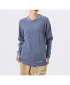 【ビームス ウイメン/BEAMS】の【ビームスの百名品】コットン サーマル クルーネック ロングスリーブ Tシャツ BLUE|ID: prp329100004790817 ipo3291000000034763532