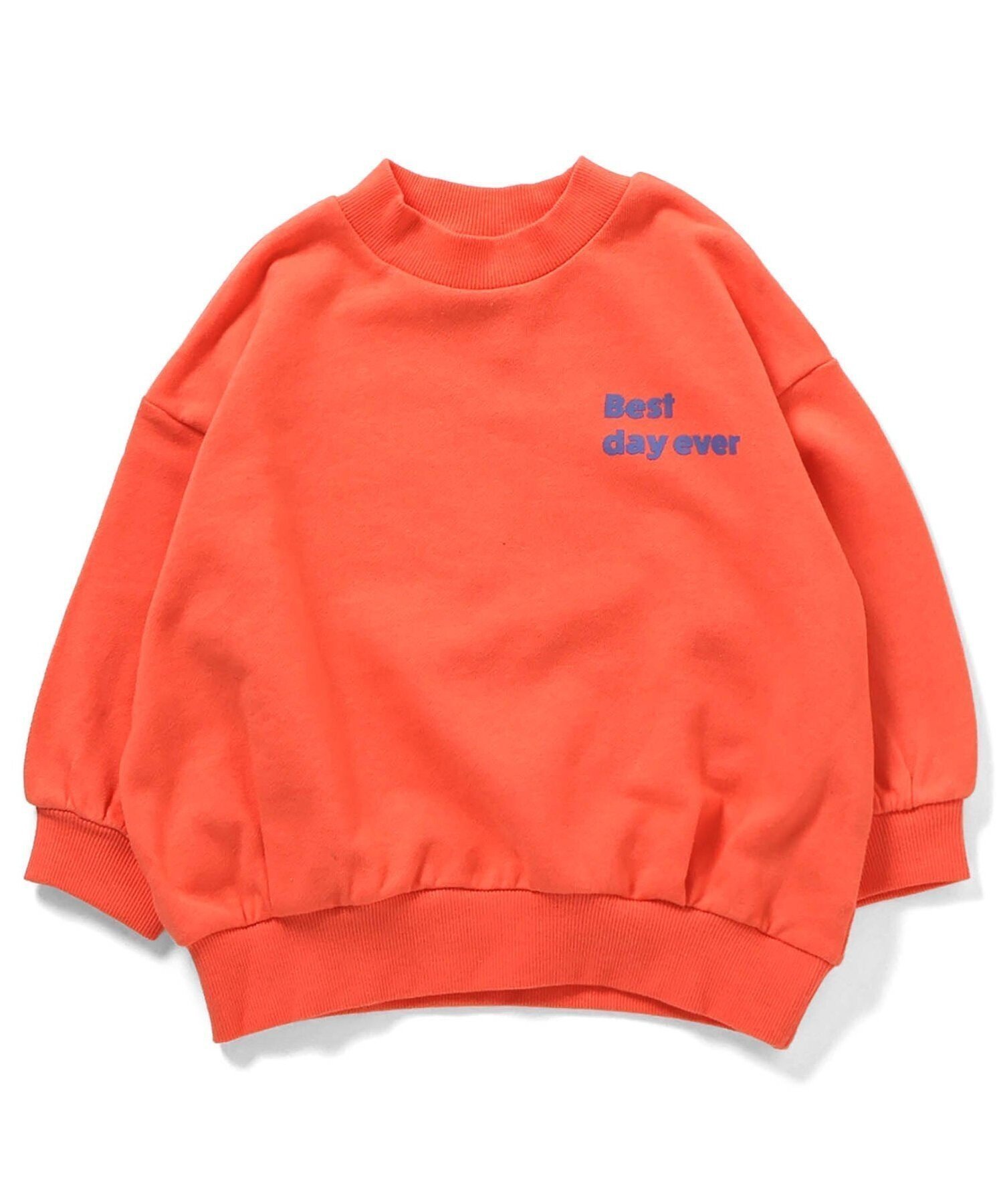 【エフオー オンラインストア/F.O.Online Store / KIDS】のロゴバリエーショントレーナー インテリア・キッズ・メンズ・レディースファッション・服の通販 founy(ファニー) 　ファッション　Fashion　キッズファッション　Fashion for Kids　おすすめ　Recommended / Our Picks　デニム　Denim, Jeans Material　トレーナー　Sweatshirt, Trainer　フレア　Flare, Flared　プリント　Print, Printed Pattern　A/W・秋冬　Autumn/Winter　オレンジ|ID: prp329100004790824 ipo3291000000034763559