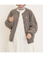 【サマンサモスモス/Samansa Mos2】の刺繍入りパフスリーブカーディガン モカ|ID: prp329100004790837 ipo3291000000034763617