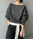 【アンドミー/andme】の裏起毛 オフショルダー スウェット トップス スミクロ|ID: prp329100004790905 ipo3291000000034763911