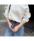 【アンドミー/andme】の裏起毛 オフショルダー スウェット トップス 杢オートミール|ID: prp329100004790905 ipo3291000000034763912