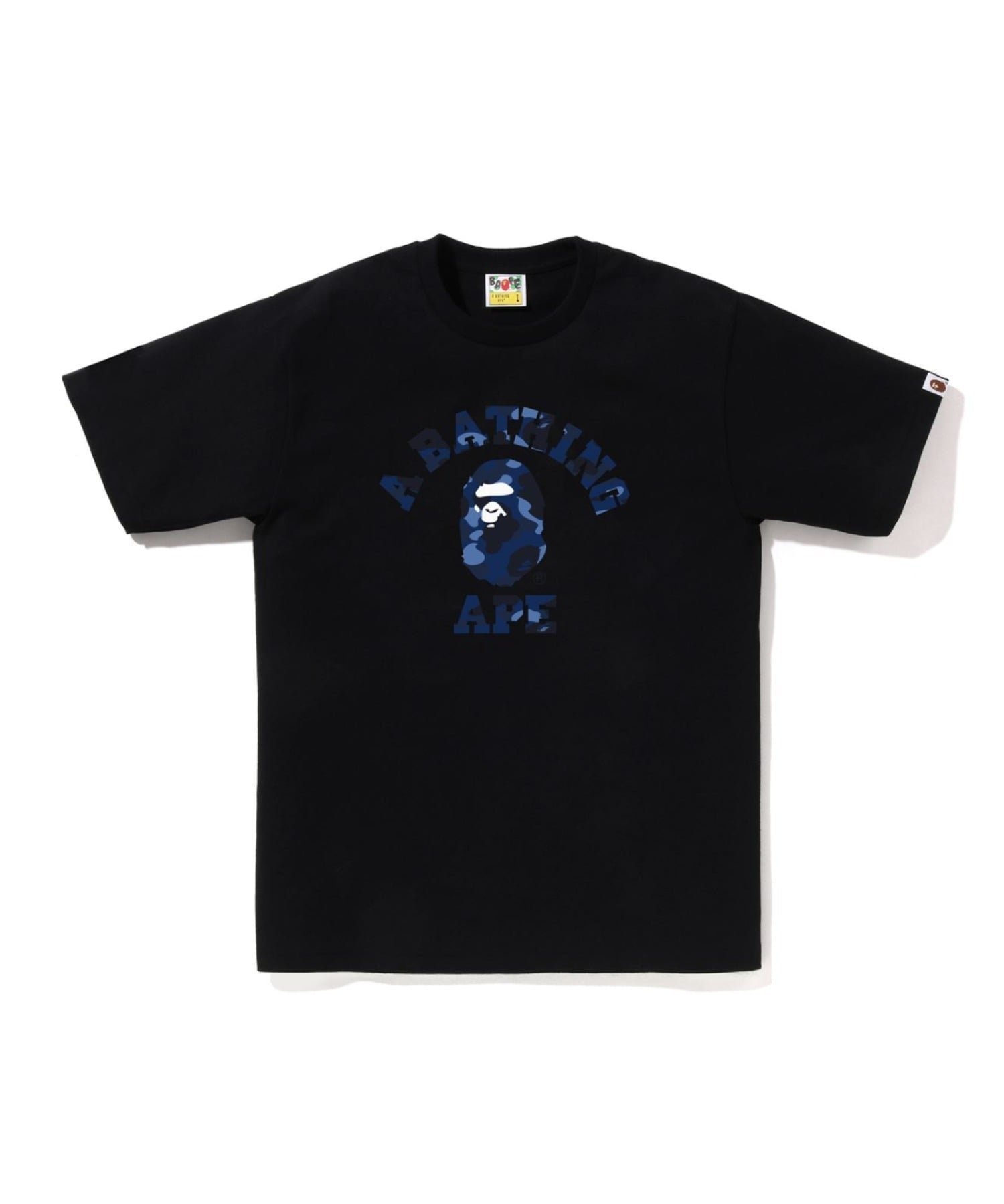 【ア ベイシング エイプ/A BATHING APE】のCOLOR CAMO COLLEGE TEE M 人気、トレンドファッション・服の通販 founy(ファニー) 　ファッション　Fashion　レディースファッション　Fashion for Women　パターン　Pattern, Design Print　ルーズ　Loose, Oversized　定番　Standard, Basic Item　 other-1|ID: prp329100004790911 ipo3291000000034884901
