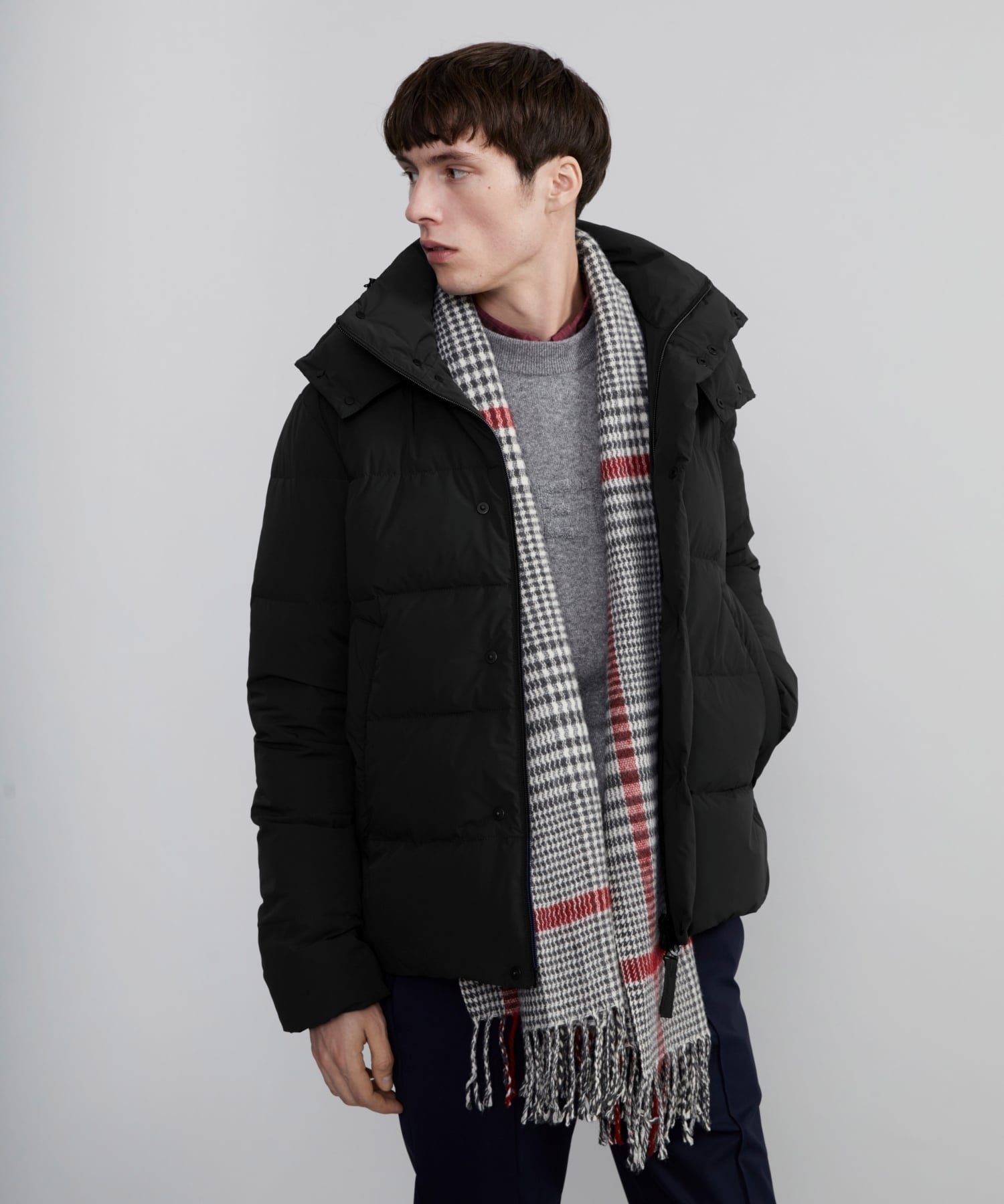 【その他のブランド/Other】のBALYON stretch インテリア・キッズ・メンズ・レディースファッション・服の通販 founy(ファニー) 　ファッション　Fashion　メンズファッション　Fashion for Men　ジャケット　Jacket, Outerwear　ダウン　Down, Puffer　フェザー　Feather, Feather Detail　フォルム　Silhouette, Form　エレガント 上品　Elegant　nero|ID: prp329100004790921 ipo3291000000035139430