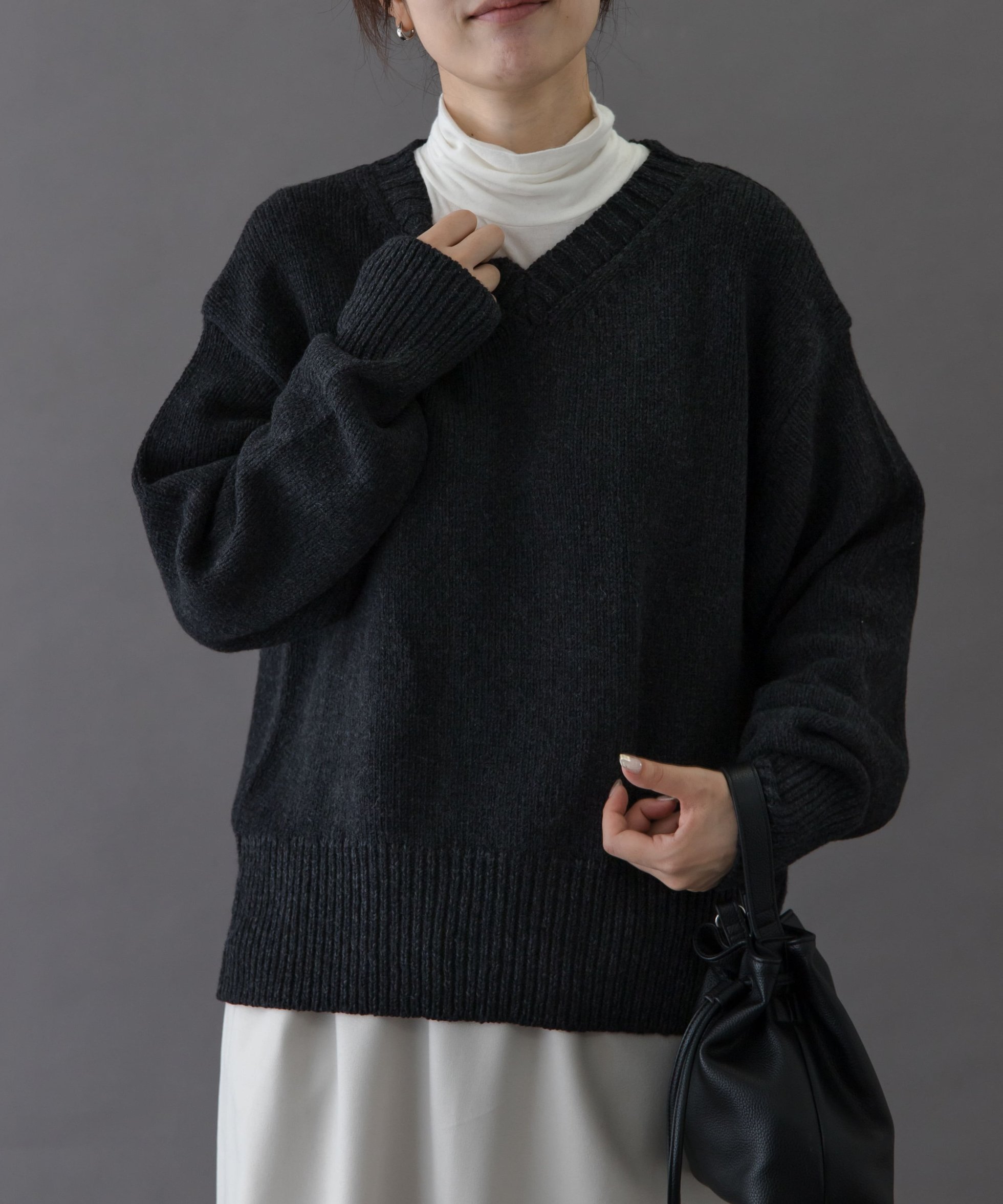 【アーバンリサーチ ドアーズ/URBAN RESEARCH DOORS】のFORK SPOON Vネックニット 人気、トレンドファッション・服の通販 founy(ファニー) ファッション Fashion レディースファッション Fashion for Women トップス・カットソー Cut & Sew Tops ニット Knit Tops & Sweaters Vネックトップス V-Neck Tops / V-Cut Neckline Shirts 2025年 2025 2025-2026秋冬・A/W Autumn/Winter 2025–26 AW25–26 冬 Winter / This Winter ベーシック Basic, Essential A/W・秋冬 Autumn/Winter other-1|ID: prp329100004790938 ipo3291000000034764041