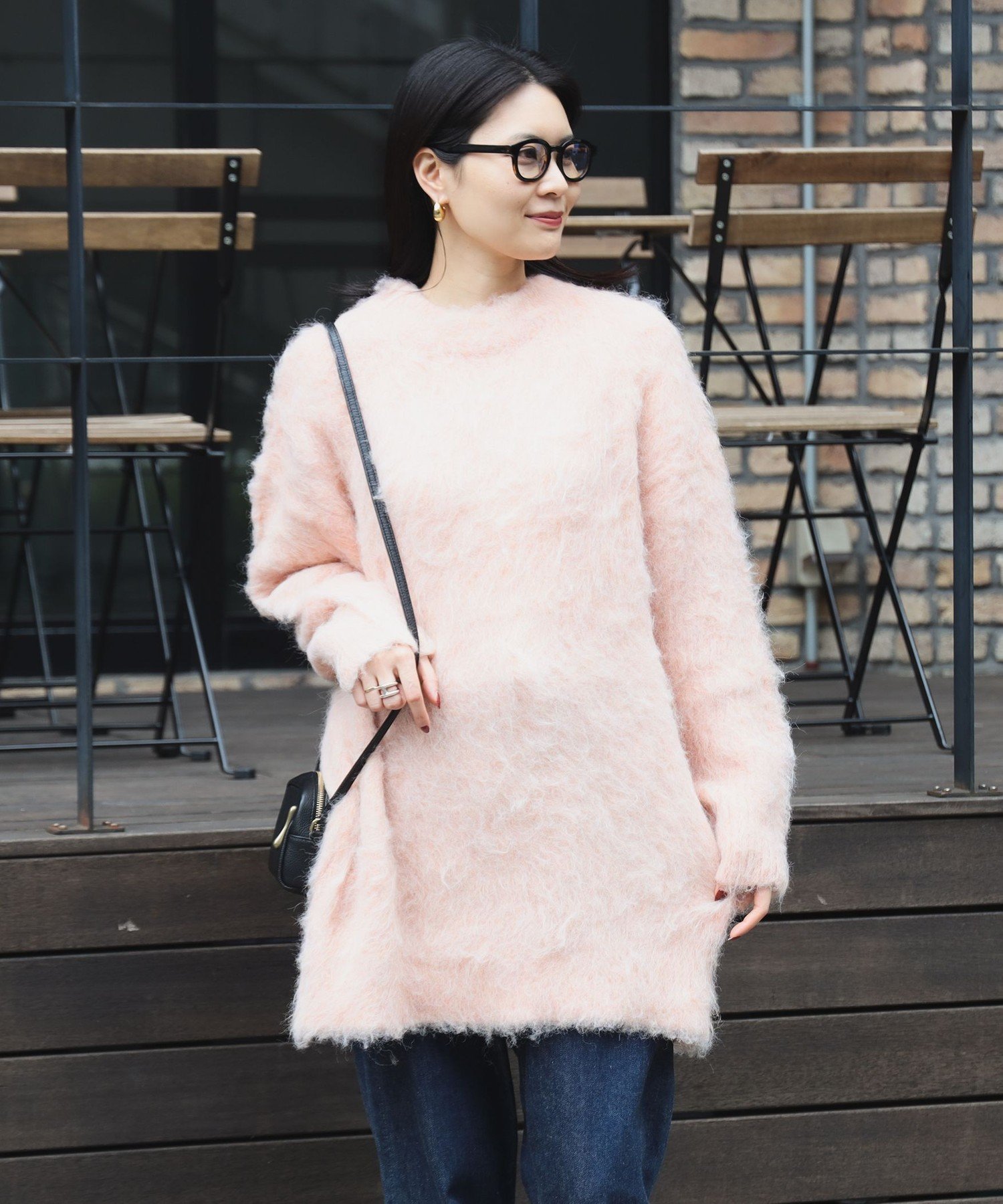 【ビームス ウイメン/BEAMS】のシャギーニット チュニック(ウォッシャブル) インテリア・キッズ・メンズ・レディースファッション・服の通販 founy(ファニー) ファッション Fashion レディースファッション Fashion for Women トップス・カットソー Cut & Sew Tops ニット Knit Tops & Sweaters ウォッシャブル Machine Washable チュニック Tunic, Long Top デニム Denim, Jeans Material トレンド Trend, Trending Now フレア Flare, Flared ロング Long, Long-Length 定番 Standard, Basic Item ORANGE|ID: prp329100004790960 ipo3291000000034764137