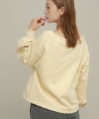 【サニーレーベル/Sonny Label / URBAN RESEARCH】のワイドクルーネックスウェット イエロー|ID: prp329100004790965 ipo3291000000034764154