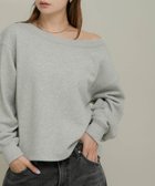 【サニーレーベル/Sonny Label / URBAN RESEARCH】のワイドクルーネックスウェット グレー|ID: prp329100004790965 ipo3291000000034764159