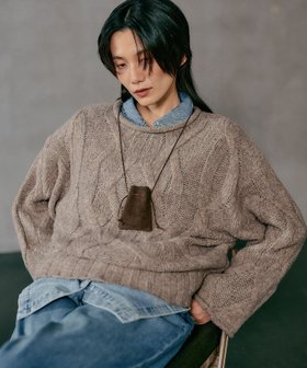 【レプシィム ローリーズファーム/LEPSIM LOWRYS FARM】の3ゲージニュアンスケーブルプルオーバー 人気、トレンドファッション・服の通販 founy(ファニー) ファッション Fashion レディースファッション Fashion for Women トップス・カットソー Cut & Sew Tops カジュアルプルオーバー・ニットトップス Pullovers & Knit Tops / Casual Pullovers おすすめ Recommended / Our Picks ルーズ Loose, Oversized ワイド Wide, Wide Fit |ID:prp329100004790968