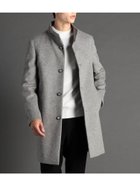 【ニコル/NICOLE / MEN】のウールビーバー スタンドカラーコート 人気、トレンドファッション・服の通販 founy(ファニー) ファッション Fashion メンズファッション Fashion for Men スタイリッシュ Stylish, Fashionable スタンド Stand Collar, Upright Stand スマート Smart, Elegant ポケット Pocket, Pocket Detail モダン Modern, Contemporary ロング Long, Long-Length エレガント 上品 Elegant thumbnail 19ライトグレー|ID: prp329100004790997 ipo3291000000035129201