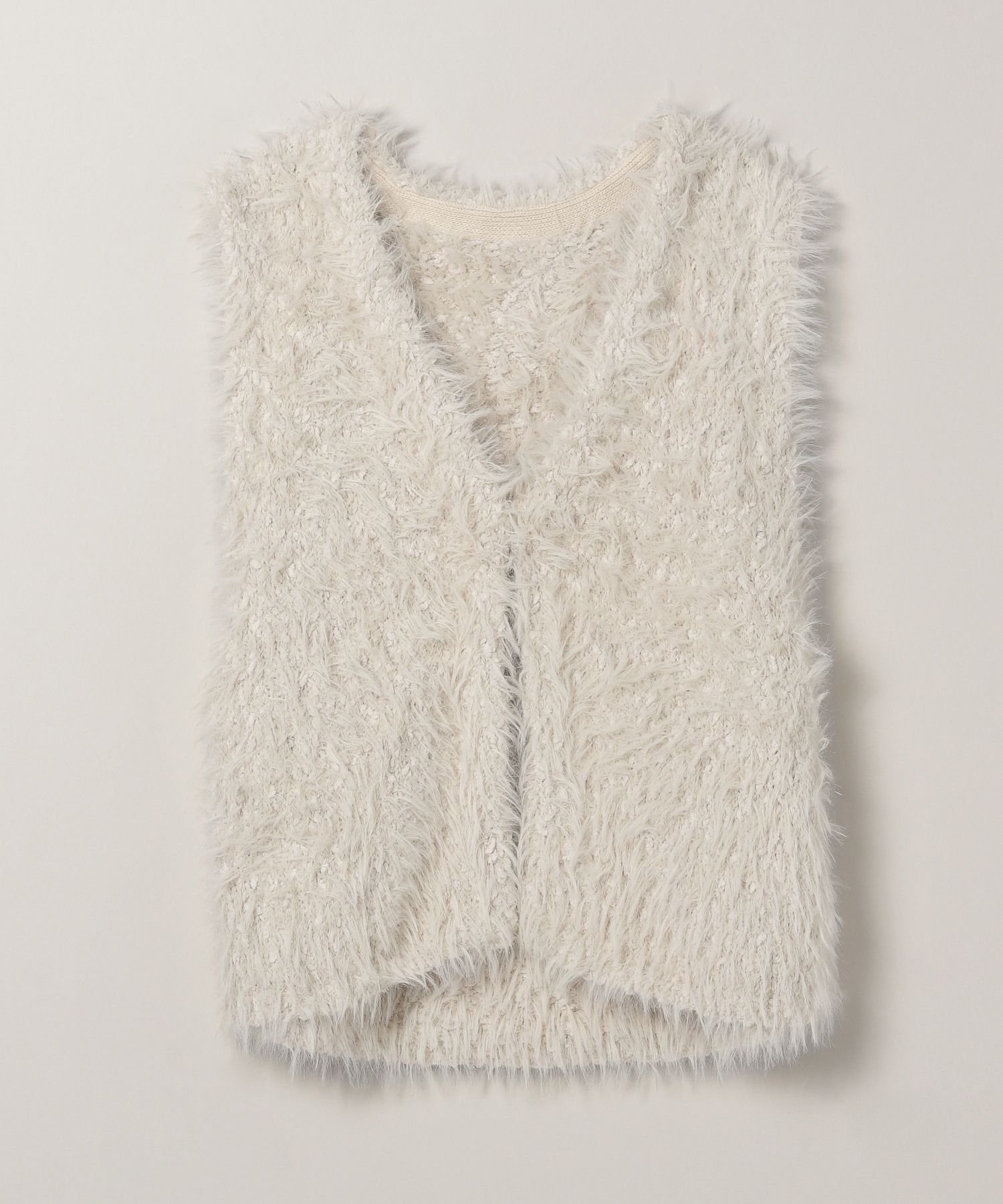 【ジーナシス/JEANASiS】のスラブニットファーベスト 人気、トレンドファッション・服の通販 founy(ファニー) 　ファッション　Fashion　レディースファッション　Fashion for Women　アウター　Coat / Outerwear Collection　トップス・カットソー　Cut & Sew Tops　ニット　Knit Tops & Sweaters　ベスト&ジレ / 重ね着スタイル　Vests & Gilets　おすすめ　Recommended / Our Picks　とろみ　Fluid, Flowy Fabric　クラシカル　Classical, Vintage-Inspired　デニム　Denim, Jeans Material　フロント　Front, Front Design　ベスト　Vest, Waistcoat　ボヘミアン　Bohemian, Ethnic Style　ライダース　Riders　 other-1|ID: prp329100004790999 ipo3291000000034764299