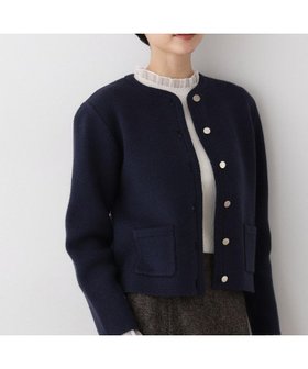 【デッサン/Dessin】の【洗える】ジャケット見えカーディガン 人気、トレンドファッション・服の通販 founy(ファニー) ファッション Fashion レディースファッション Fashion for Women カーディガン Cardigan, Knitwear ジャケット Jacket, Outerwear スマート Smart, Elegant ダブル Double, Double-Breasted デニム Denim, Jeans Material フロント Front, Front Design ボーダー Border, Stripe ポケット Pocket, Pocket Detail ミラノリブ Milano Rib, Milano Stitch 冬 Winter / This Winter 洗える Machine Washable 秋 Autumn |ID:prp329100004791007