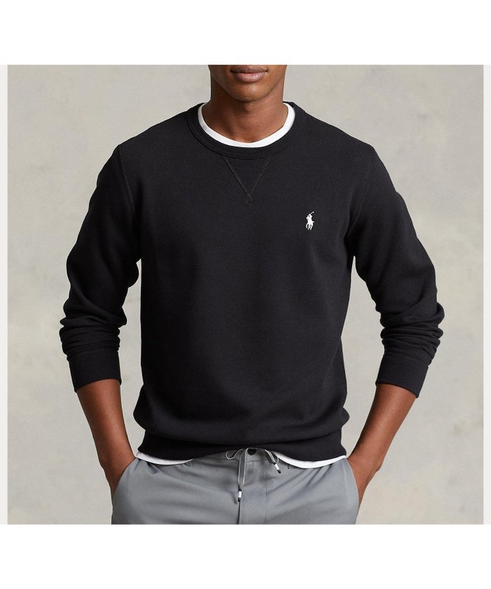 【ラルフローレン/RALPH LAUREN / MEN】のダブルニット スウェットシャツ インテリア・キッズ・メンズ・レディースファッション・服の通販 founy(ファニー) https://founy.com/ ファッション Fashion メンズファッション Fashion for Men なめらか Smooth, Silky Texture セーター Sweater, Knitwear ダブル Double, Double-Breasted テクスチャー Texture, Textured Fabric 長袖 Long Sleeve, Full Sleeve |ID: prp329100004791030 ipo3291000000034764440