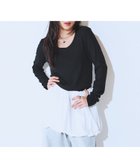 【ジーナシス/JEANASiS】のスムーステレコUネックLS TEE 人気、トレンドファッション・服の通販 founy(ファニー) ファッション Fashion レディースファッション Fashion for Women インナー Innerwear ジャケット Jacket, Outerwear フィット Fit, Slim Fit ベーシック Basic, Essential thumbnail ブラック|ID: prp329100004791054 ipo3291000000034847289