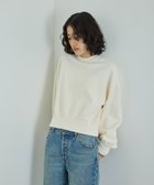 【アダム エ ロペ/ADAM ET ROPE'】の【サステナブル・洗える】ボールバイオ加工スウェットシャツ キナリ(16)|ID: prp329100004791057 ipo3291000000034764560