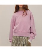 【アダム エ ロペ/ADAM ET ROPE'】の【サステナブル・洗える】ボールバイオ加工スウェットシャツ ピンク(63)|ID: prp329100004791057 ipo3291000000034764562