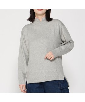 【クロコダイル/CROCODILE】のハイネック ニット プルオーバー 人気、トレンドファッション・服の通販 founy(ファニー) ファッション Fashion レディースファッション Fashion for Women トップス・カットソー Cut & Sew Tops ニット Knit Tops & Sweaters カジュアルプルオーバー・ニットトップス Pullovers & Knit Tops / Casual Pullovers シンプル Simple, Minimal スリット Slit, Slit Detail ハイネック High Neck, Mock Neck エレガント 上品 Elegant 冬 Winter / This Winter |ID:prp329100004791078