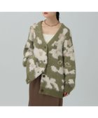 【レプシィム ローリーズファーム/LEPSIM LOWRYS FARM】の5ゲージ柄シャギーVカーディガン 人気、トレンドファッション・服の通販 founy(ファニー) ファッション Fashion レディースファッション Fashion for Women トップス・カットソー Cut & Sew Tops カーディガン・羽織り Layered Style Cardigans おすすめ Recommended / Our Picks カーディガン Cardigan, Knitwear サテン Satin, Glossy Fabric ルーズ Loose, Oversized ロング Long, Long-Length thumbnail カーキ78|ID: prp329100004791092 ipo3291000000034937069